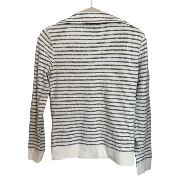 L.L Bean Signature | Size XS Knit Half Zip Pullover Stripes Preppy Long Sleeve - Picture 10 of 10